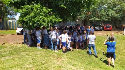 Inauguração do Projeto Águas e Mel promove educação ambiental em Laranjeiras do Sul